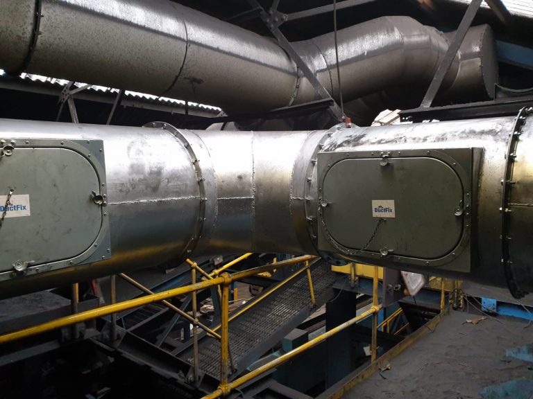 Fully Welded Foundry Ductwork