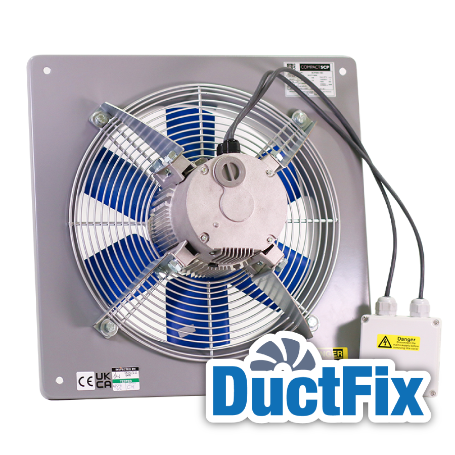 Elta 350Ø SCP350/4-1AC PLATE FAN - Image 5