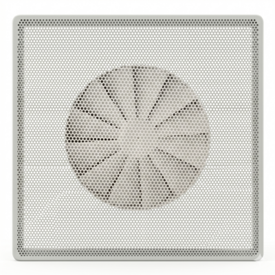 Square Perforated Face Swirl Diffuser