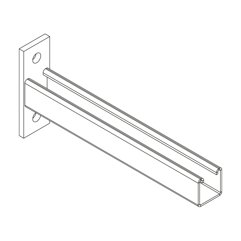Cantilever Arms for Ductwork Supports