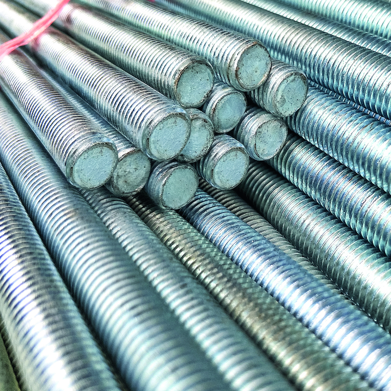 Threaded Rod and Rod Connectors for Ductwork Supports